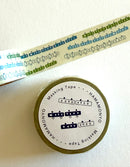 [Hamamonyo] Train washi tape