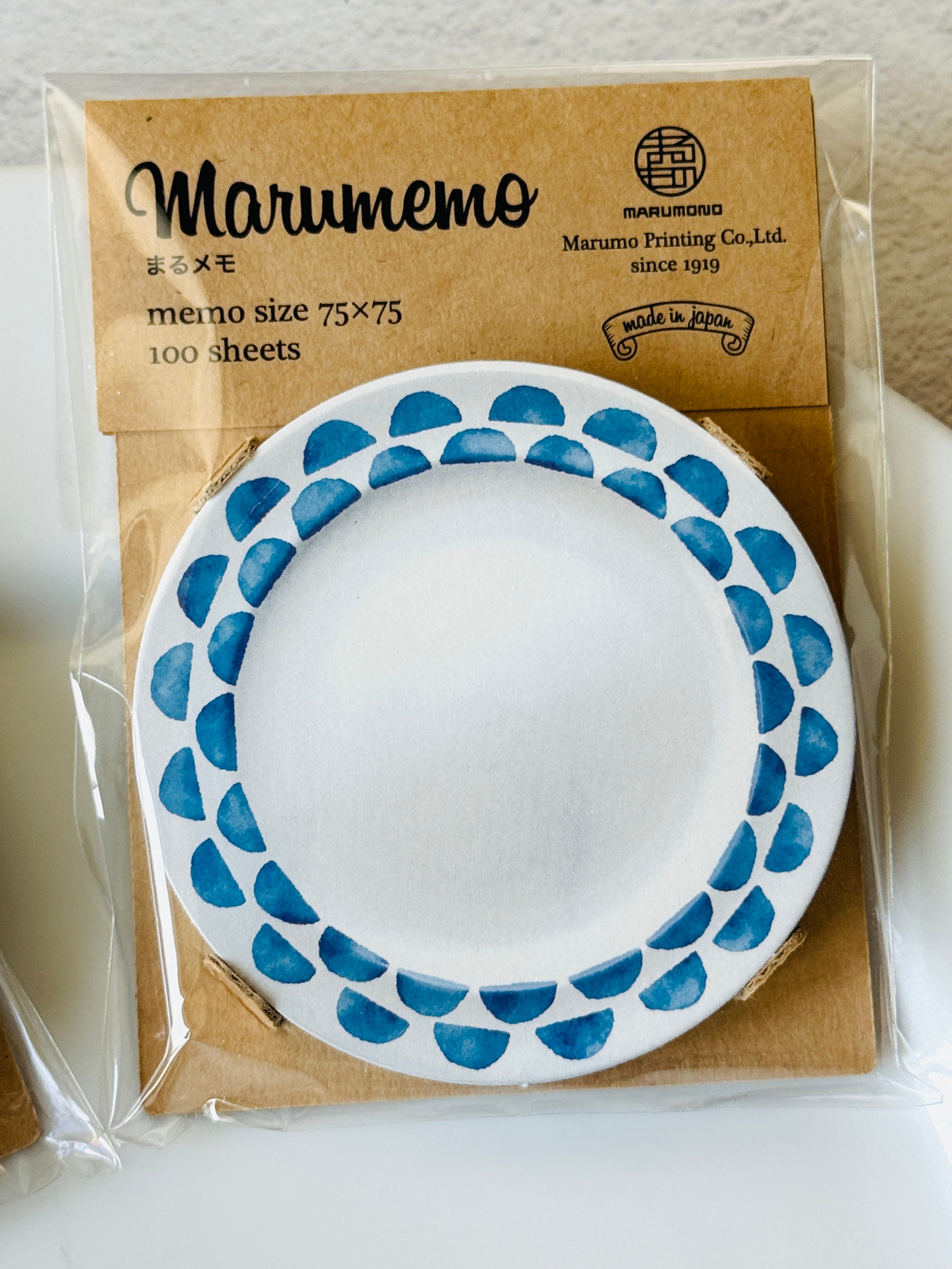 [Marumo] Plates Block Memo Pad