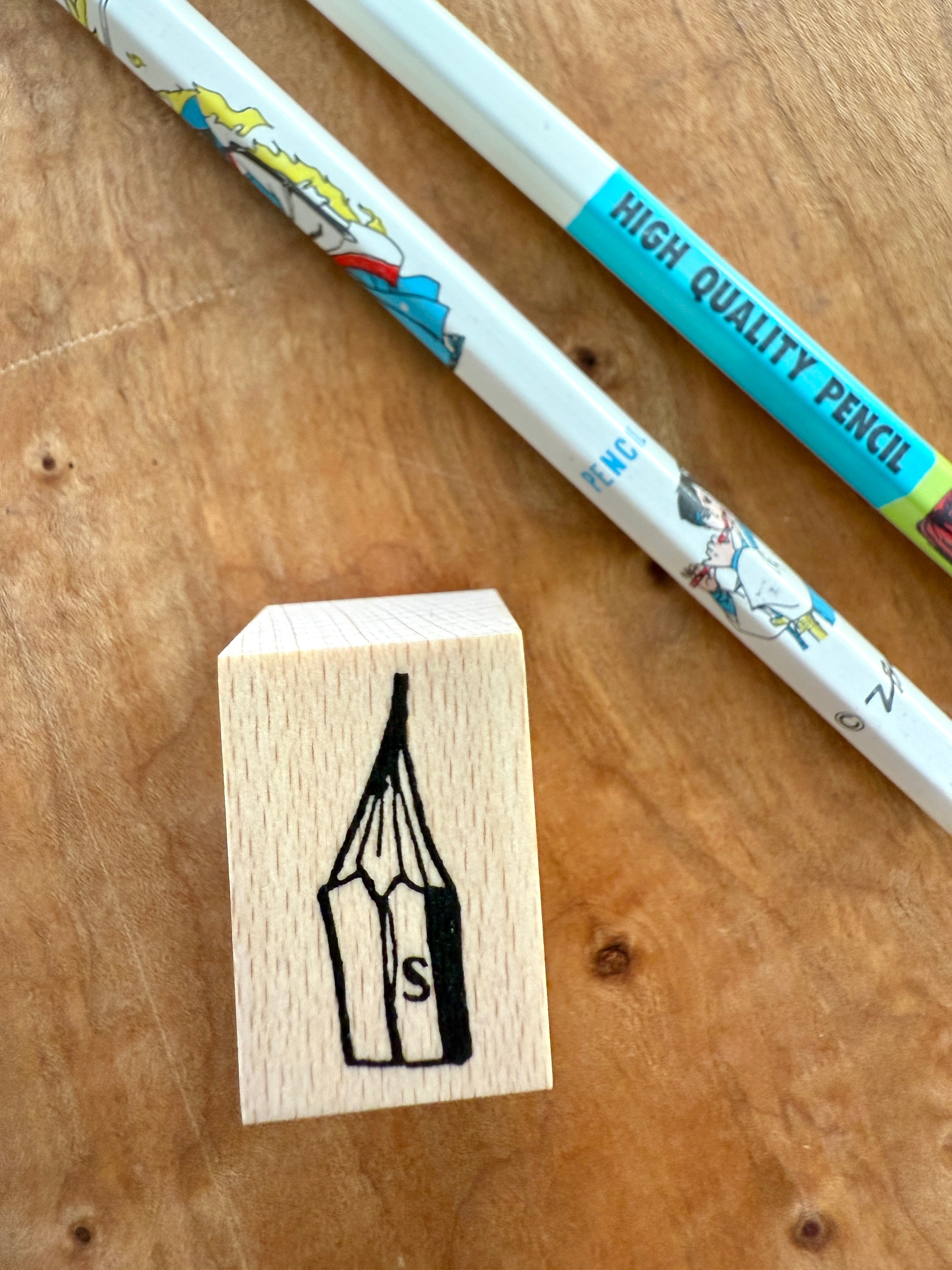 [Nobarasha] Pencil ✏️ Hanko rubber stamp