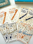 [SEAL-DO] Shinzi Katoh x Kenji Miyazawa "Night on the Galactic Railroad" Ex Libris Booklet · Letterpress Stickers