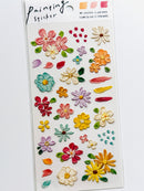 [MIND WAVE] Cafe Canvas Painting sticker sheet