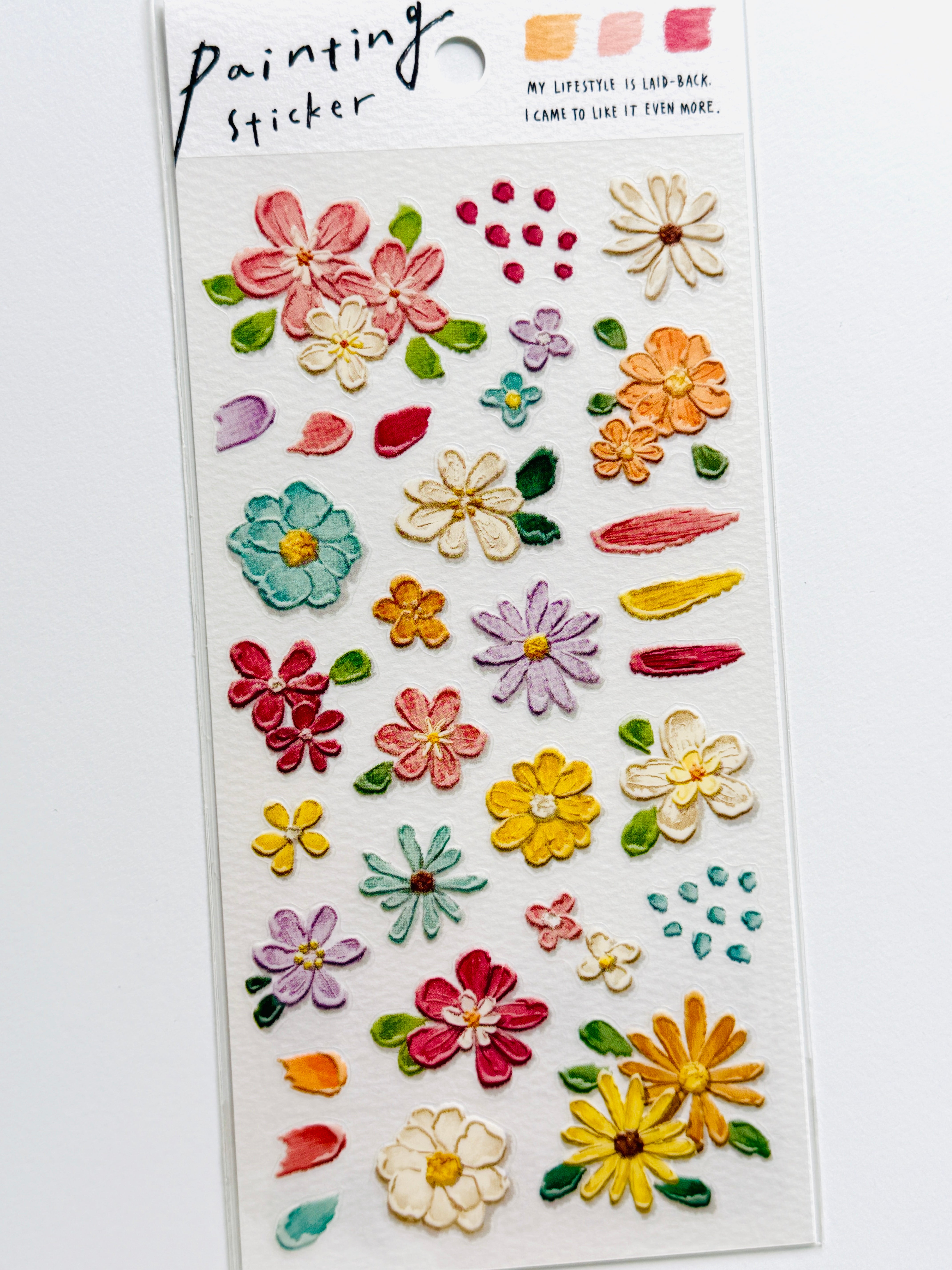 [MIND WAVE] Cafe Canvas Painting sticker sheet