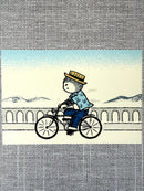 [Tsubame Books] Bicycle Day postcard