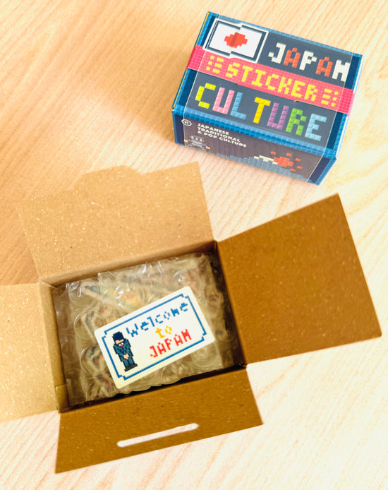 [Greeting Life] Japanese Pop Culture 🇯🇵 Delivery Box flake stickers