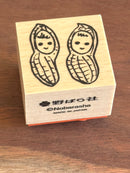 [Nobarasha] Peanuts Hanko rubber stamp