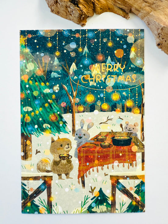 [Sorahana] Muumegu x Christmas Soup postcard