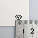 [RiraRira Hanko] Doggy mini rubber stamp