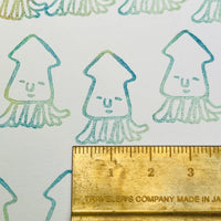 [RiraRira Hanko] Squid-kun rubber stamp
