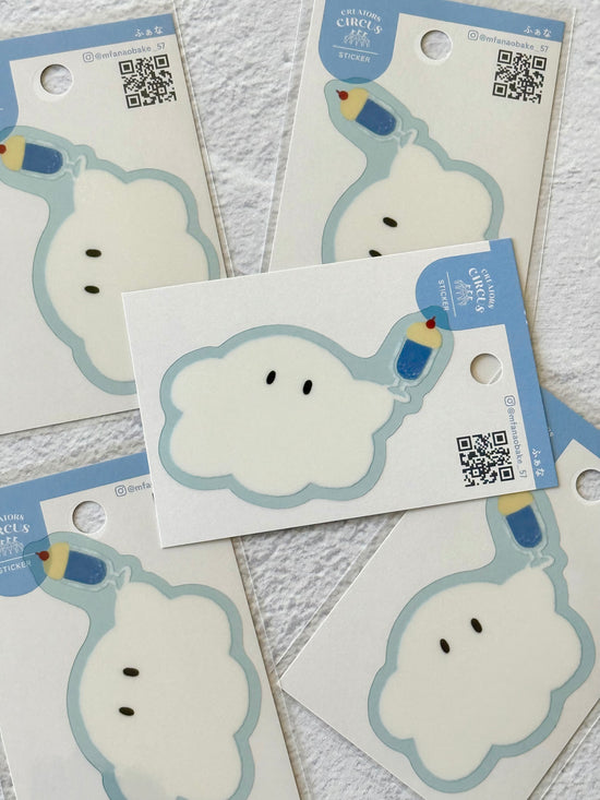 [mfana] Obake Cream Soda decal sticker