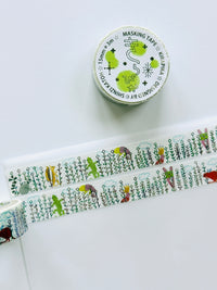 [SEAL-DO] Shinzi Katoh x Kira Pika series · Animals washi tape
