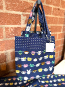 [Hamamonyo] Festival & Food Stall Mask mini tote