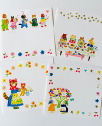 [cozyca] Little Fluffy Friends memo block x Aiko Fukawa
