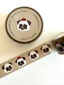 [Hamamonyo] Pug washi tape