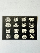 [Tsubame Books] Doggie Faces postcard