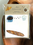 [Ayu Iwashima] Bread 🥖 sticky note (4 patterns)