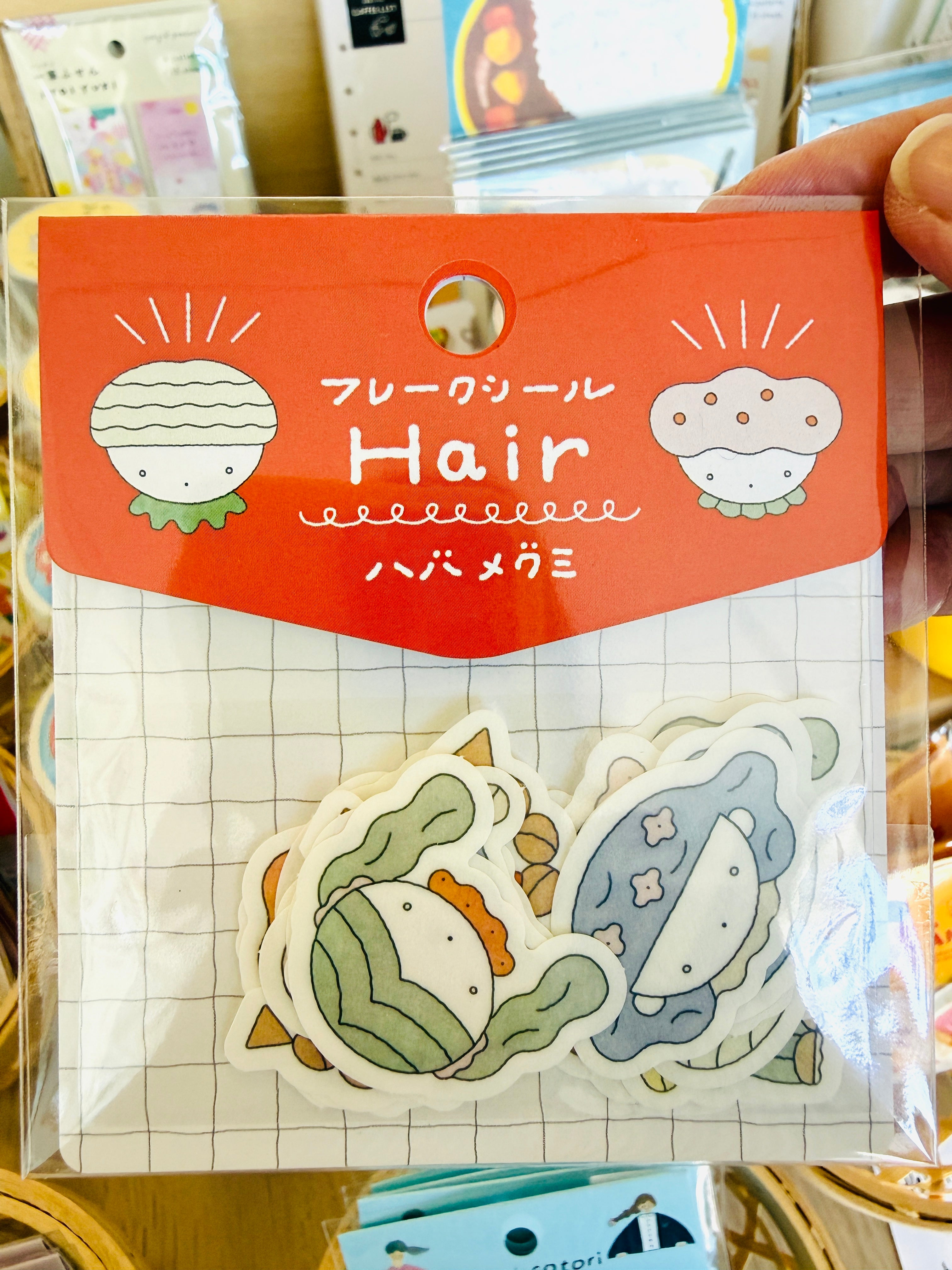 [Tegamisha] Megumi Haba· Hair Flake Stickers