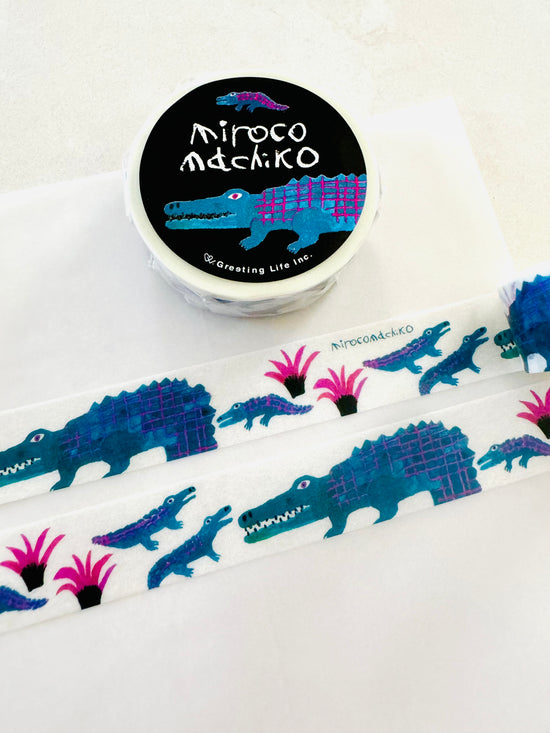 [Greeting Life] Miroco Machiko x Crocodile washi tape