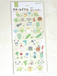[Kamio] To Make Cooking series • Green Smoothie sticker sheet {no restock}