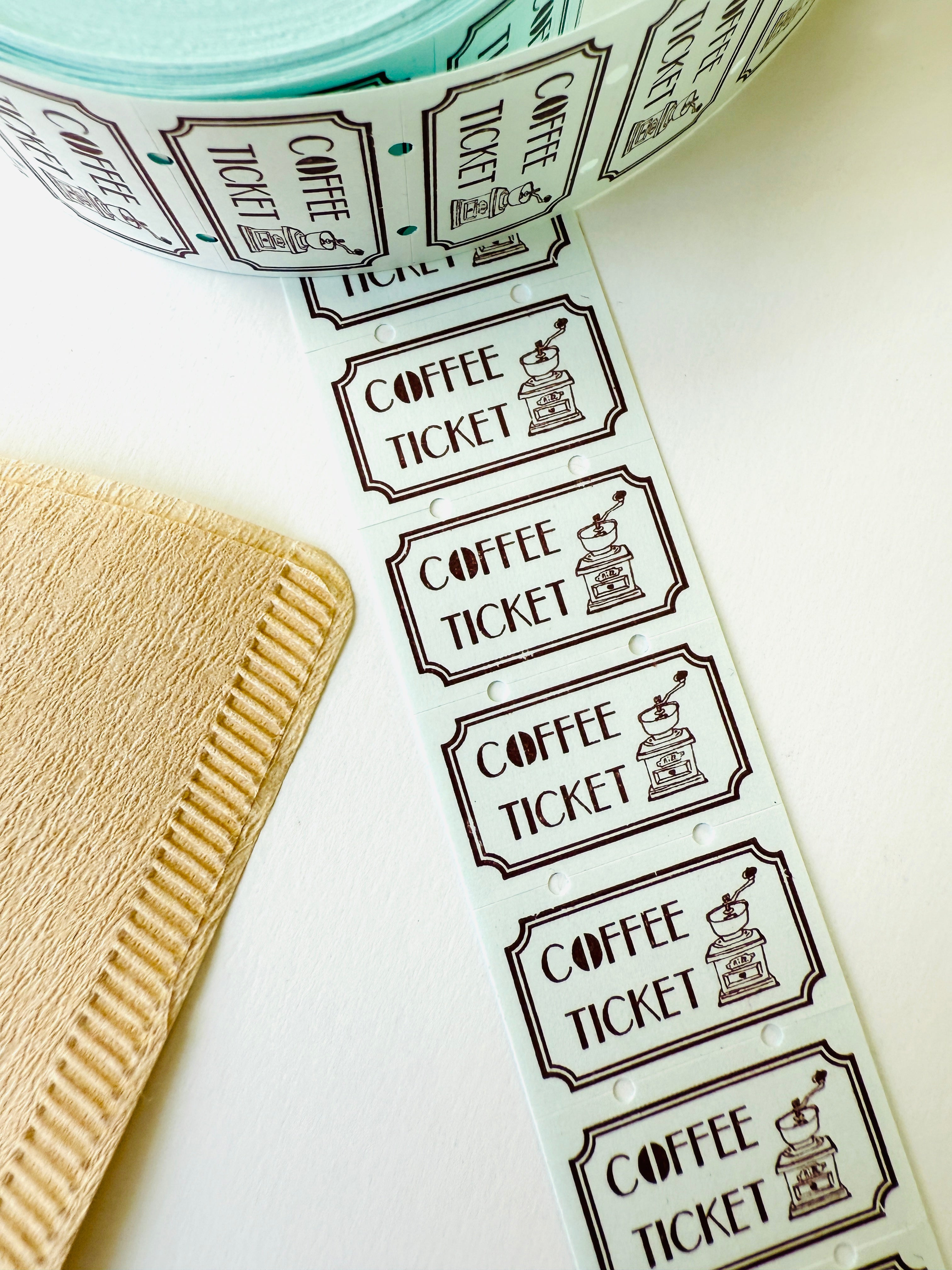 [36 Sablo] Original Label Roll sticker sheets (sample strip only)