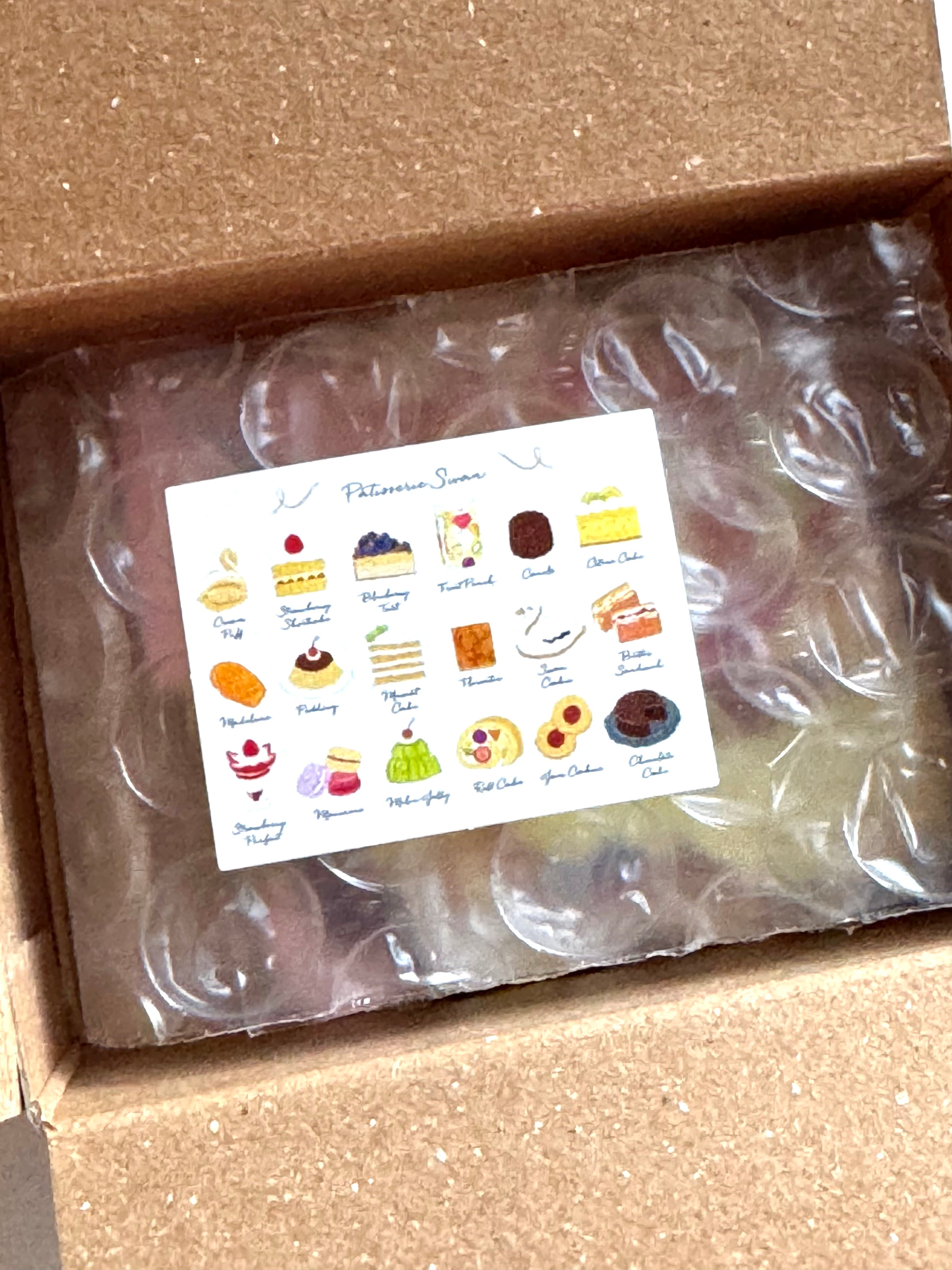 [Greeting Life] Patisserie 🥮 Delivery Box flake stickers