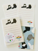 [Panda factory] Cat & Purin mini letter set