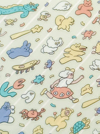 [Heisuke Kitazawa] cozyca x Run, Run Everyone sticker sheet