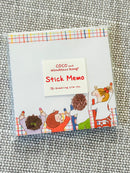 [Coco and Wondrous Gang] Coco & Friends Drawing sticky memo