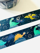 [SAIEN] Space Dinosaurs washi tape