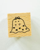 [forme] Ghost & Ribbon rubber stamp