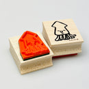 [RiraRira Hanko] Squid-kun rubber stamp