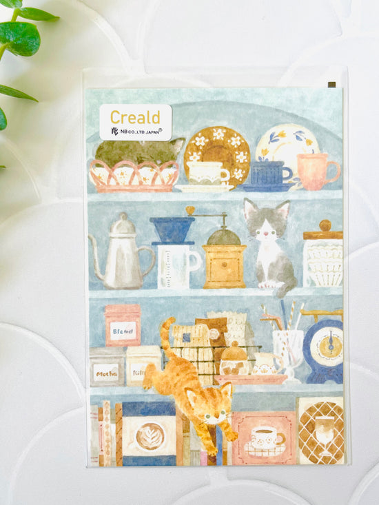 [Nakauchi Waka] Kitchen Kittens postcard
