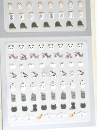[Kamio] Tiny Adore Cool Tone sticker sheet