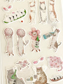 [Tocoro Comugi] Tipsy Hanami Celebration sticker sheet
