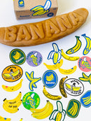 [Greeting Life] Bananas 🍌 Delivery Box flake stickers