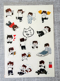 [Tsubame Books] Nezu Neko sticker sheet