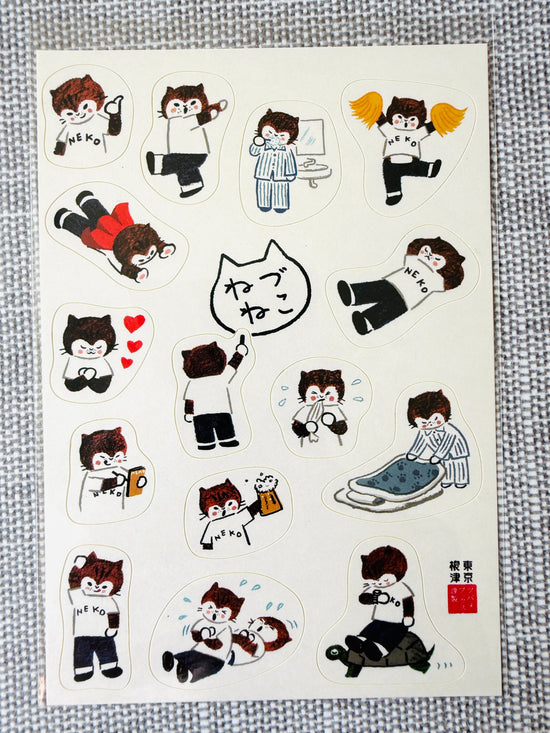 [Tsubame Books] Nezu Neko sticker sheet