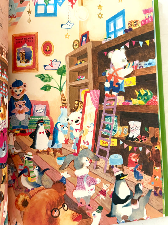 [Yukako Ohde] Polar Bear Shoe Shop • シロクマくつや {Japanese picture book}