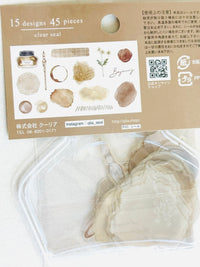 [Q-LiA] To Ink clear flake stickers {discontinued • no restock}