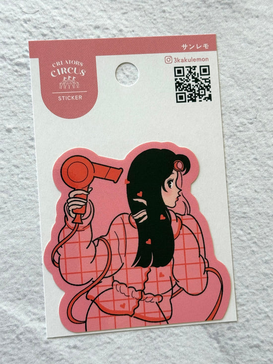 [3kakulemon] Hairstyle with Love decal sticker
