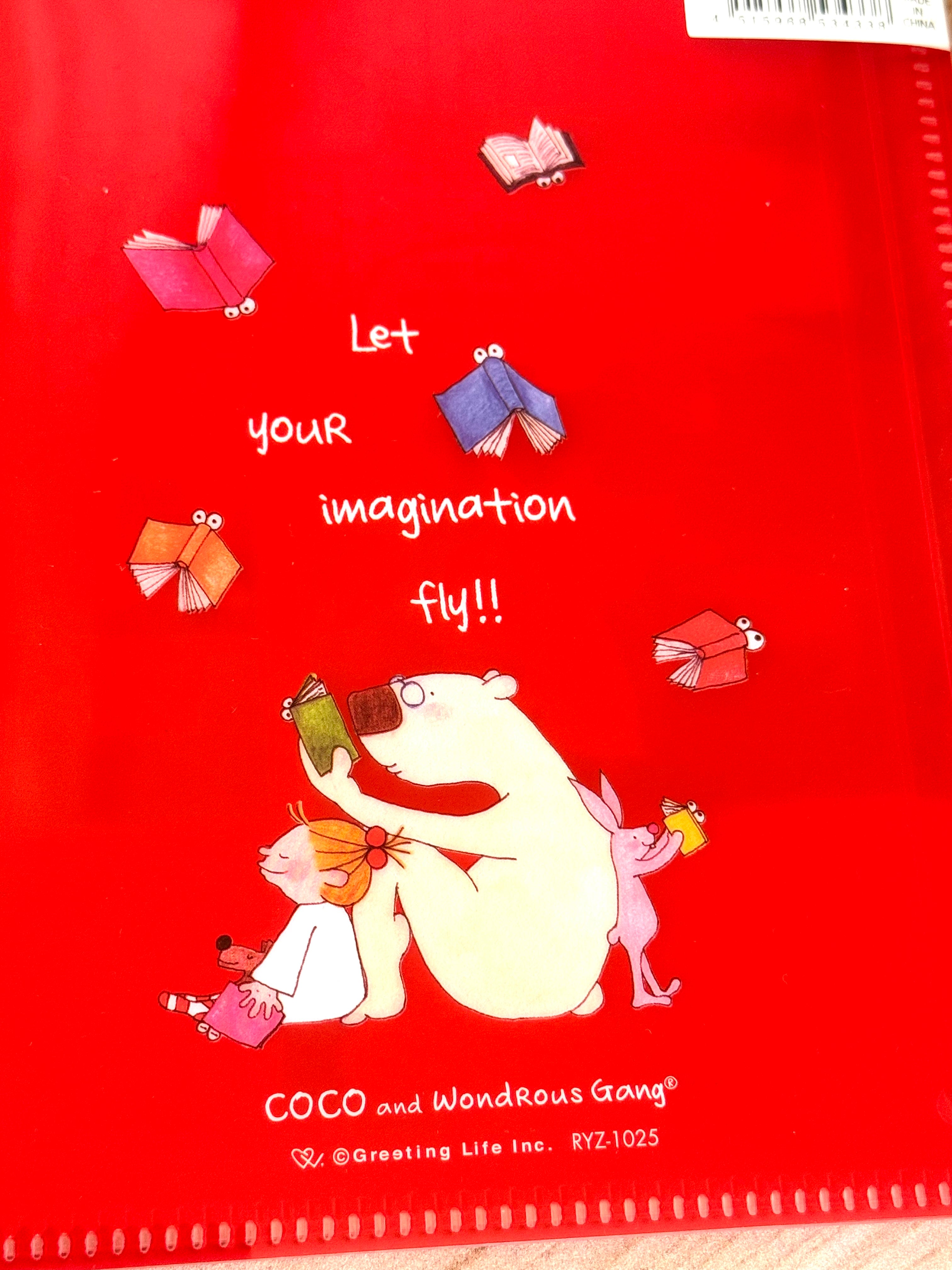 [Coco and Wondrous Gang] Coco Bookstore Pocket File Folder