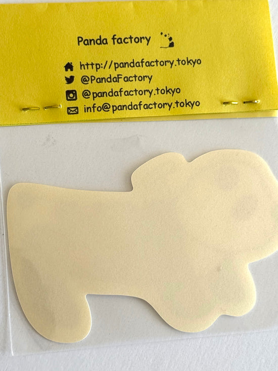 Panda factory: Panda Wind-Up Toy sticker decal