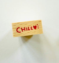 [forme] Chill ❤️ rubber stamp