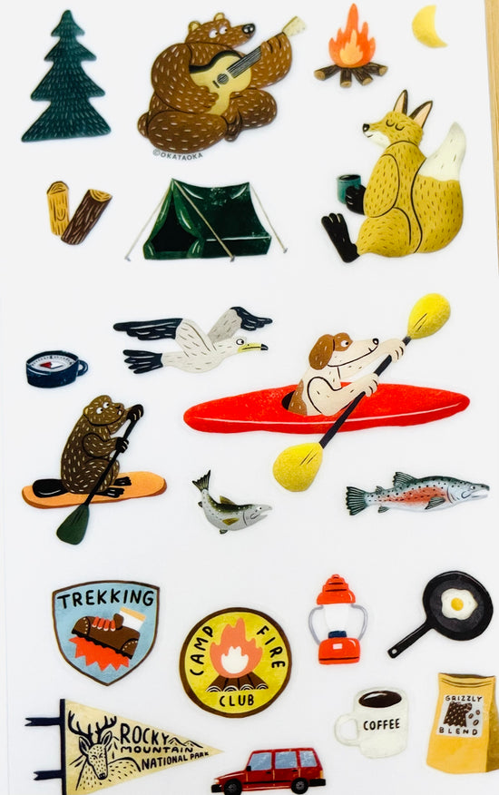 [Greeting Life] Great Outdoors sticker sheet