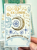 [SEAL-DO] Shinzi Katoh x Kenji Miyazawa "The Nighthawk Star" Ex Libris Booklet · Letterpress Stickers (Copy)