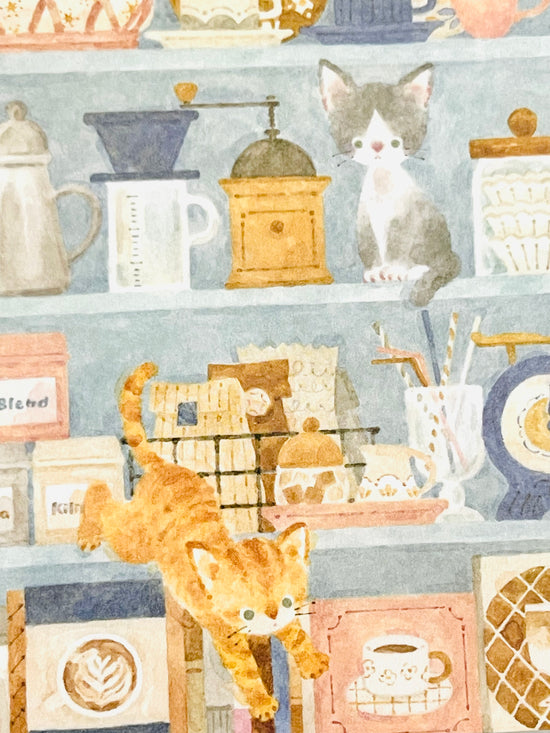 [Nakauchi Waka] Kitchen Kittens postcard
