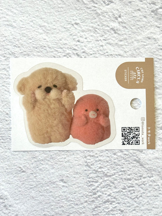 [Tomota] Cheek Squeeze Plushies decal sticker