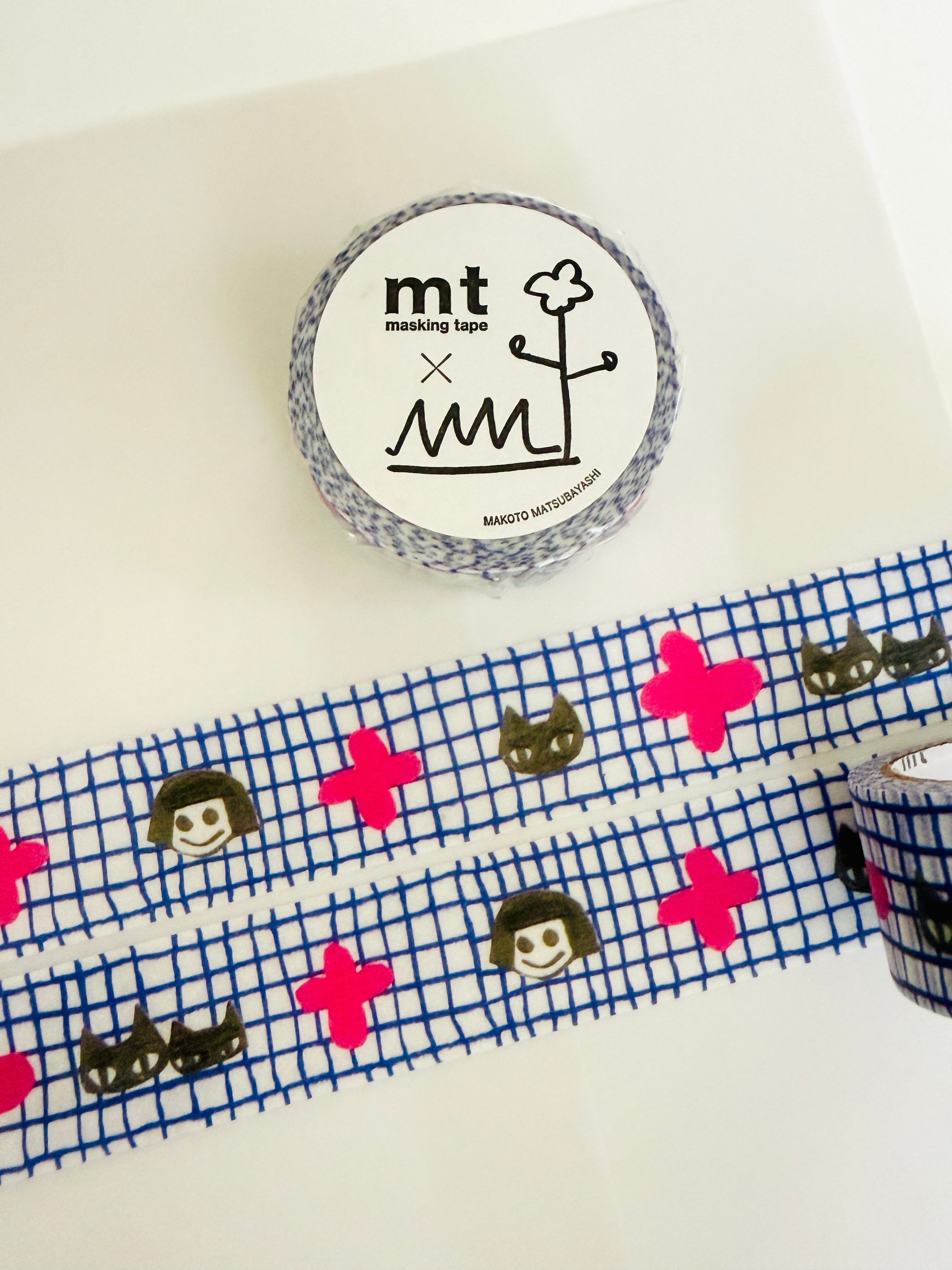 [mt] Makoto Matsubayashi x Friend washi tape