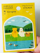 [cozyca] Kamogawa x Mariko Fukuoka sticker decal