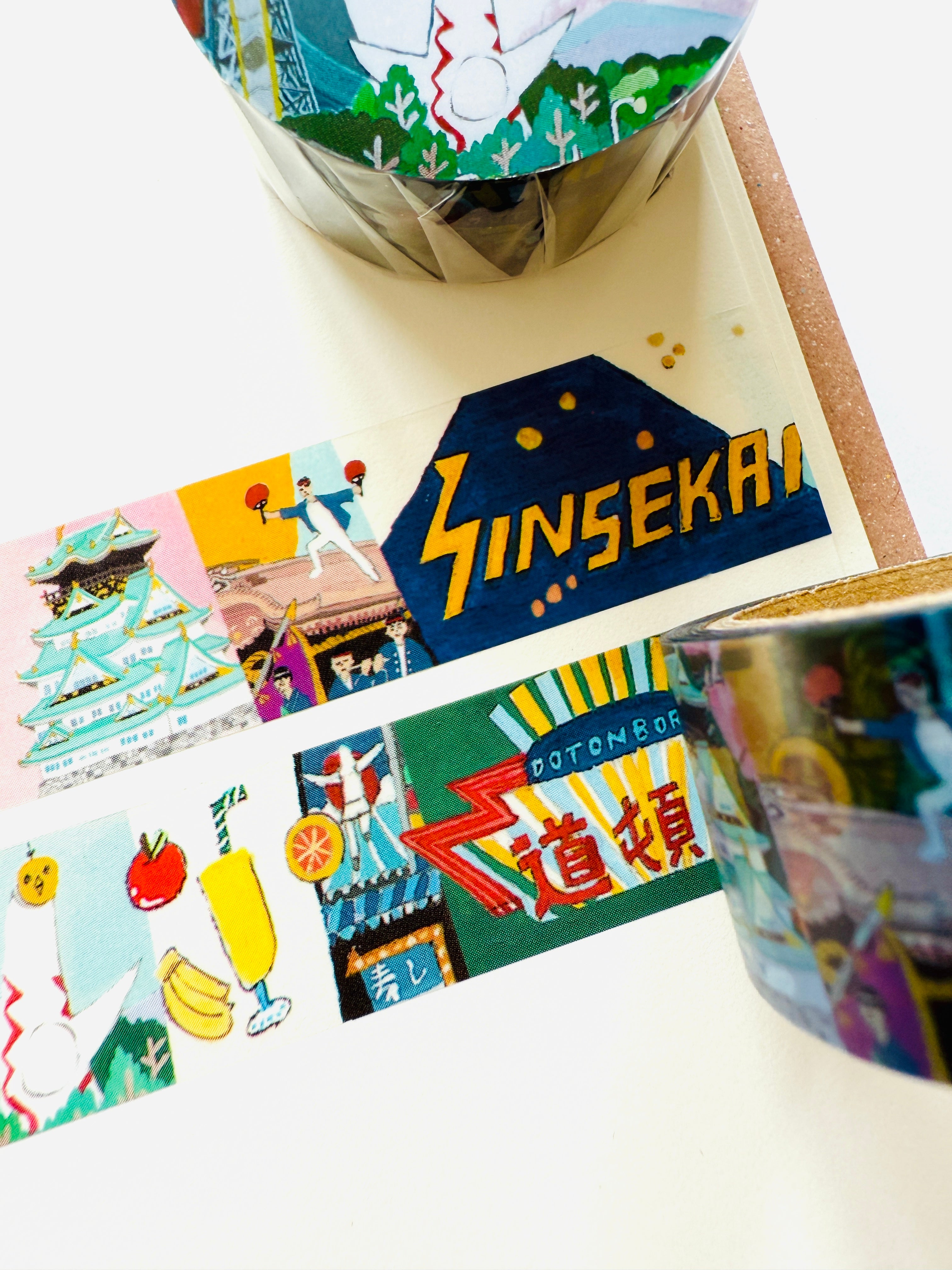 [cozyca] Osaka 大阪 clear tape