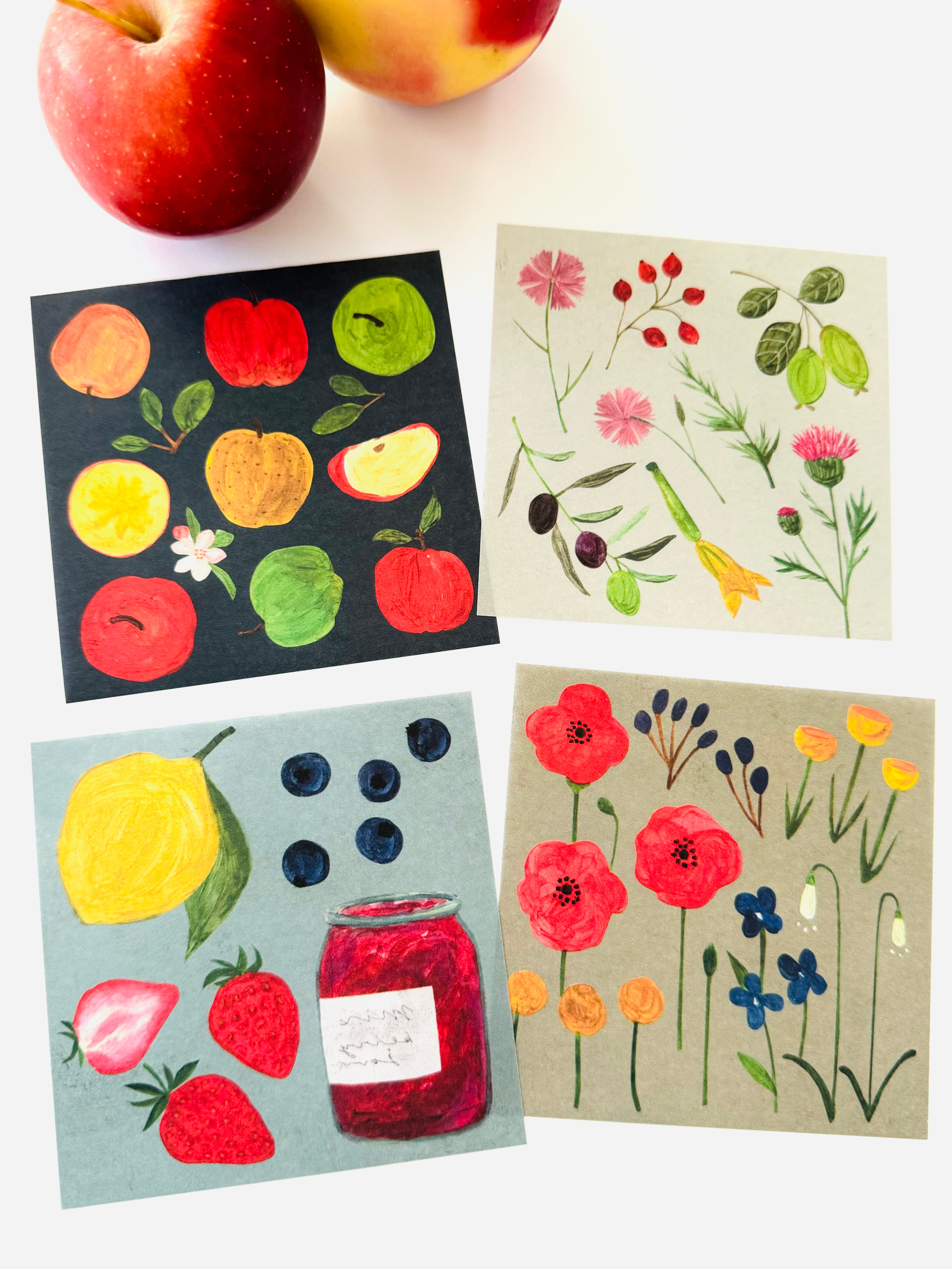 [Ayu Iwashima] Fruit, Jam & Herbs block memo